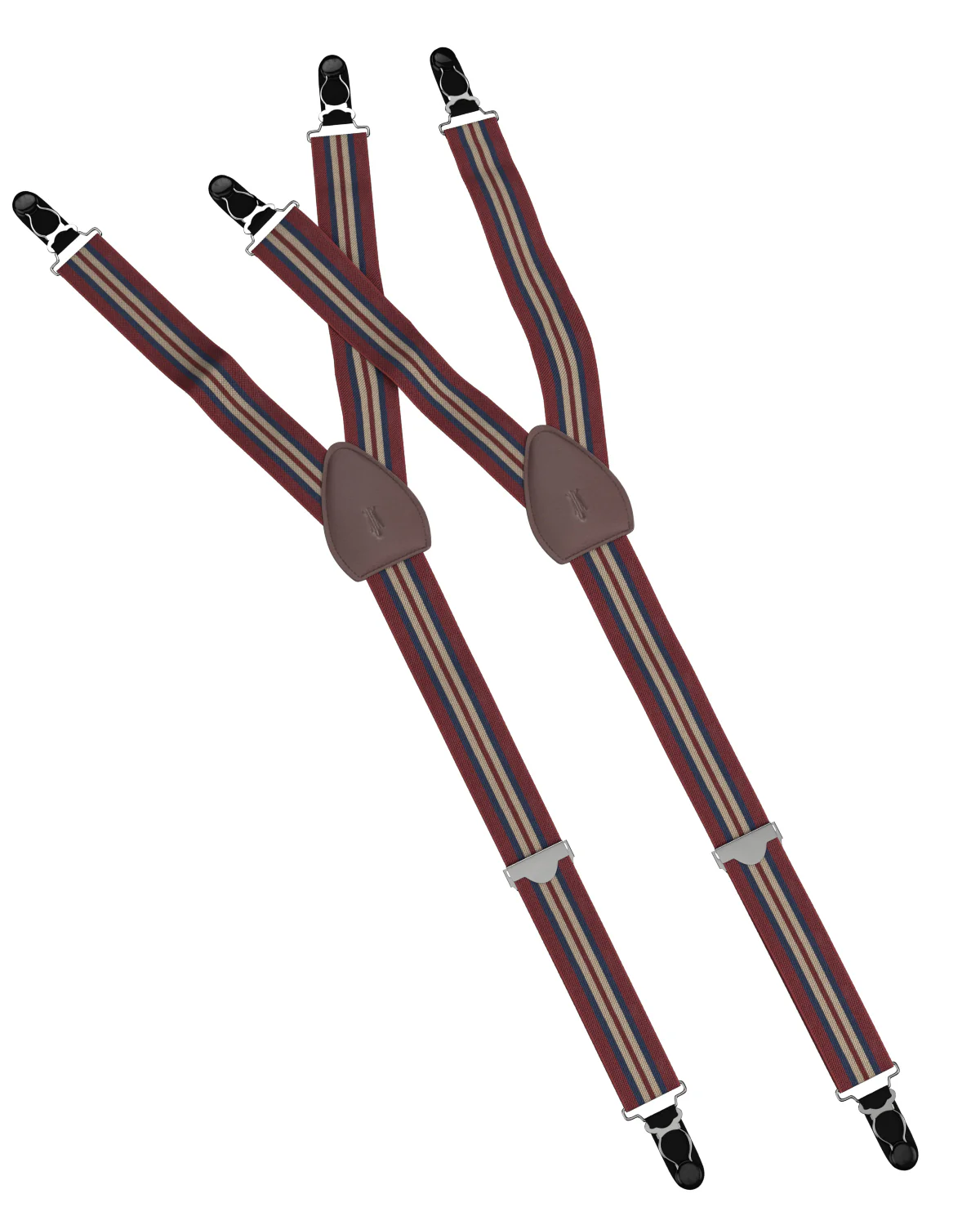 Freetown Crimson/Navy Shirttail Garters - Image 3