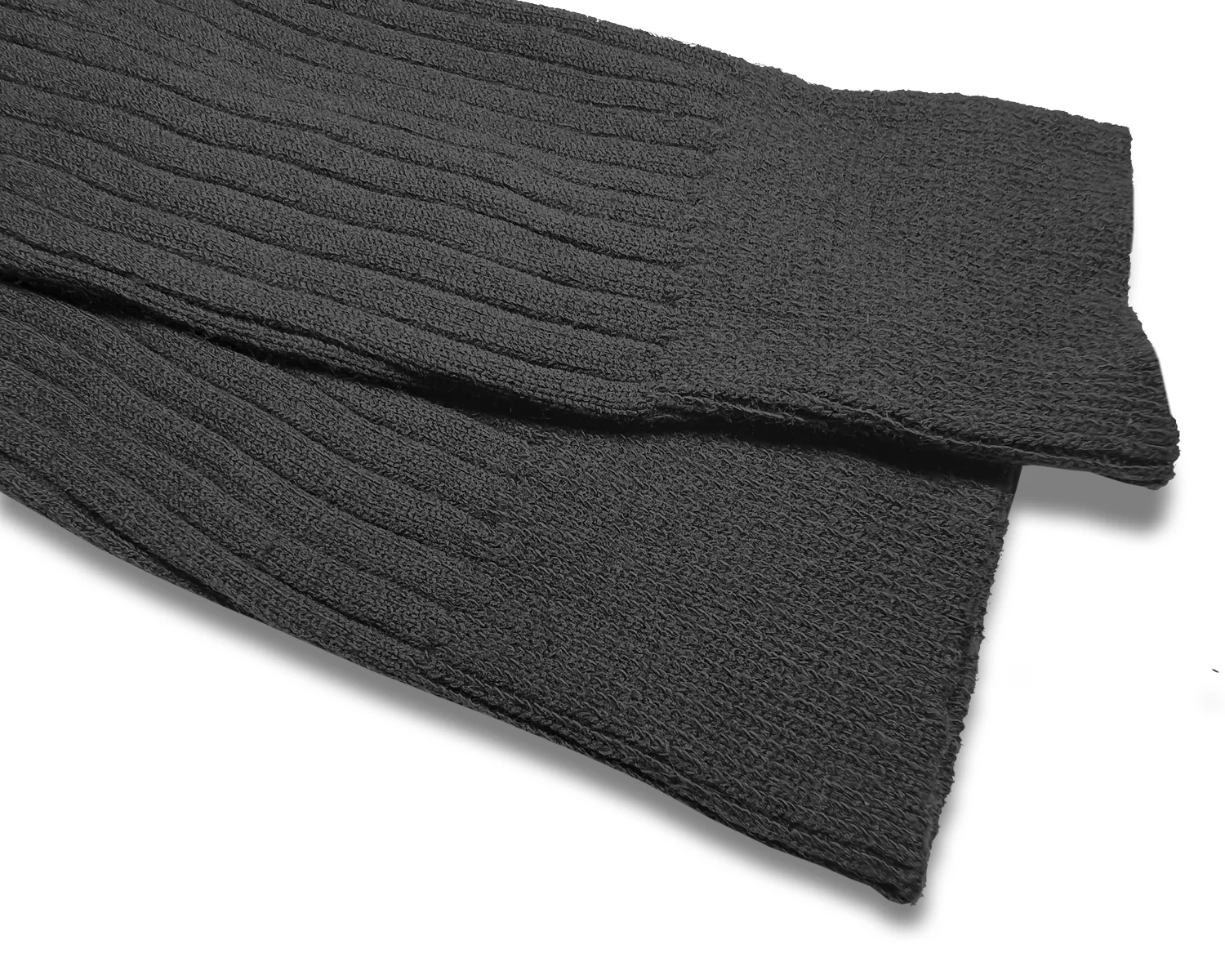 Solid Black Socks - Image 3