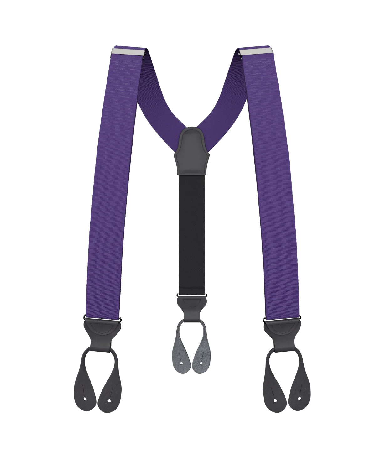 Purple Grosgrain Suspenders - Image 5