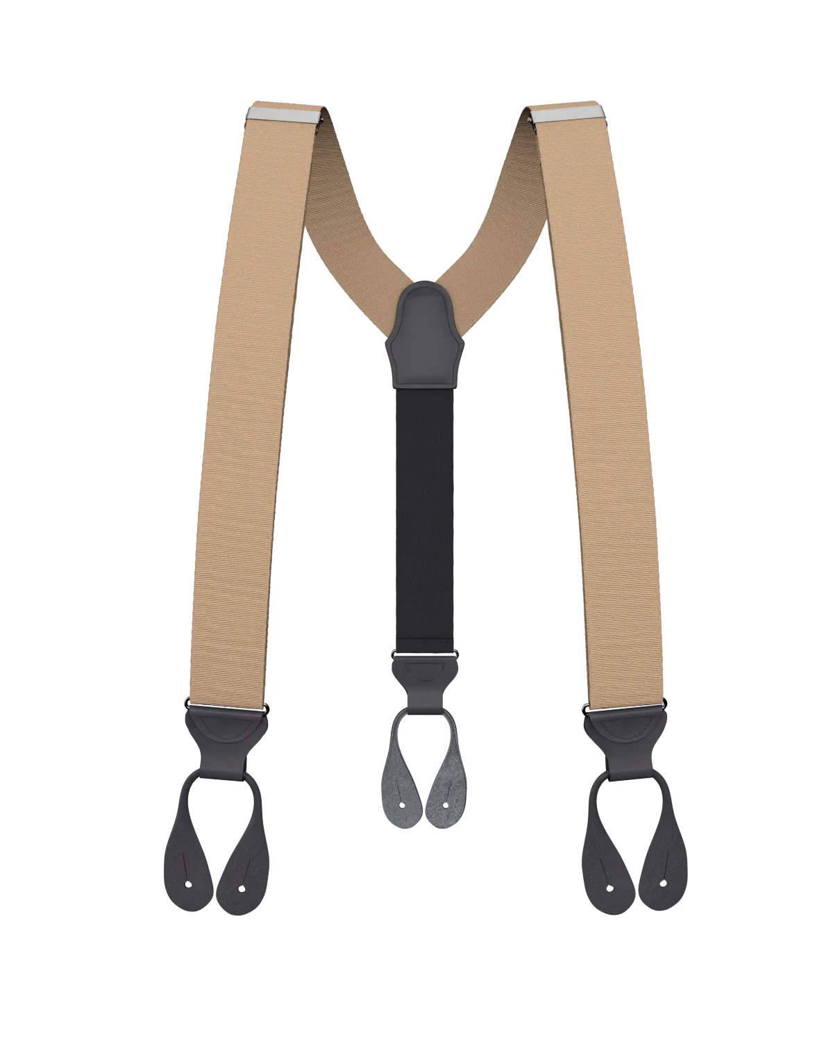 Khaki Grosgrain Suspenders - Image 5
