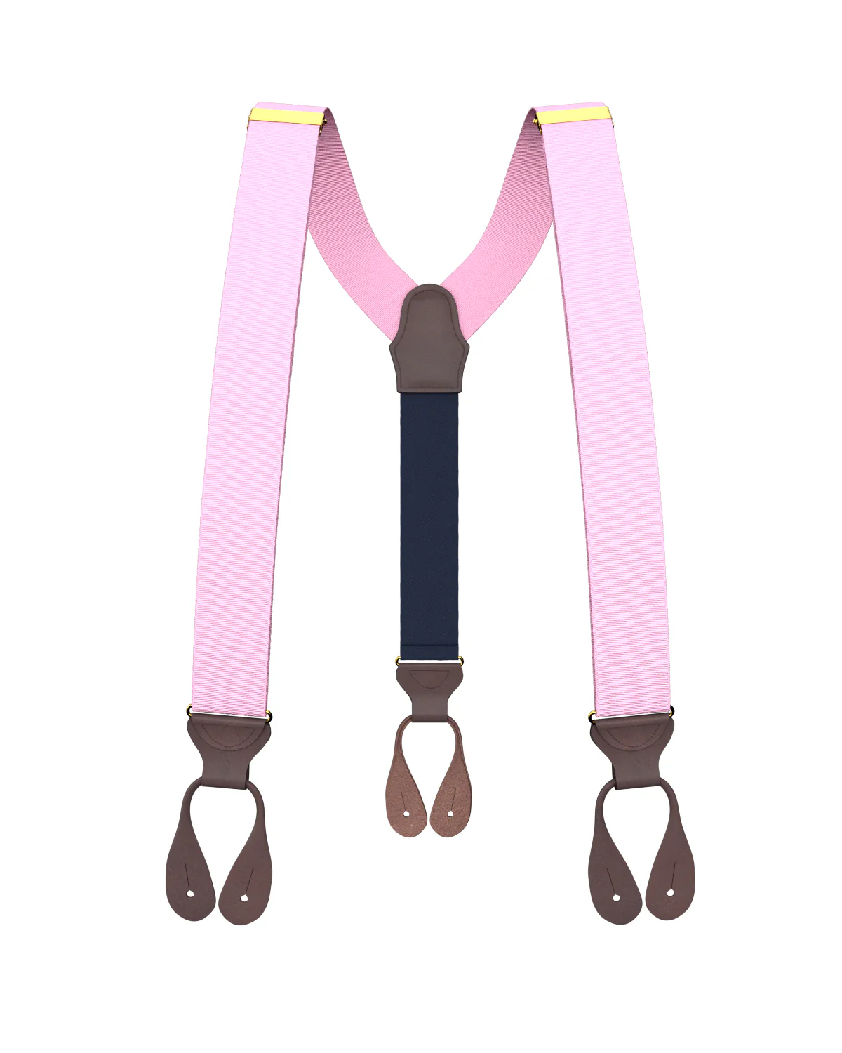 Light Pink Grosgrain Suspenders - Image 3