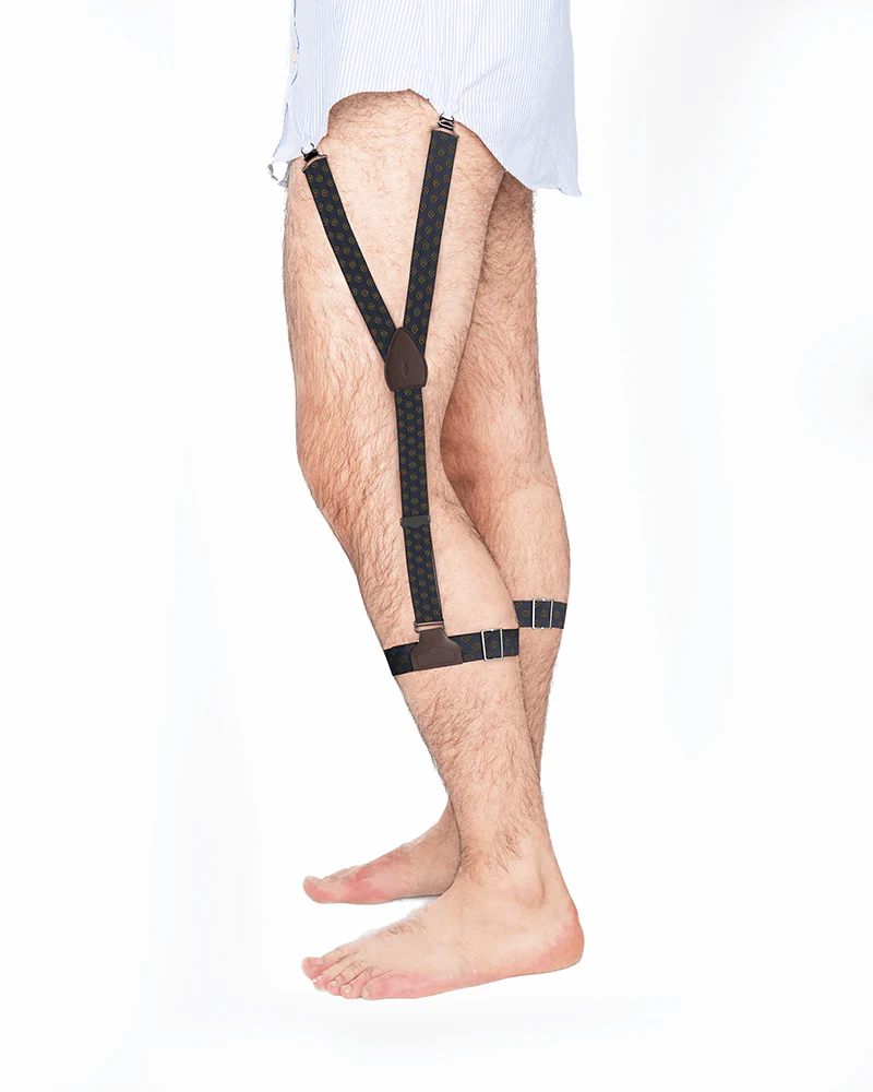 Washington Navy Sockless Shirttail Garters - Image 4